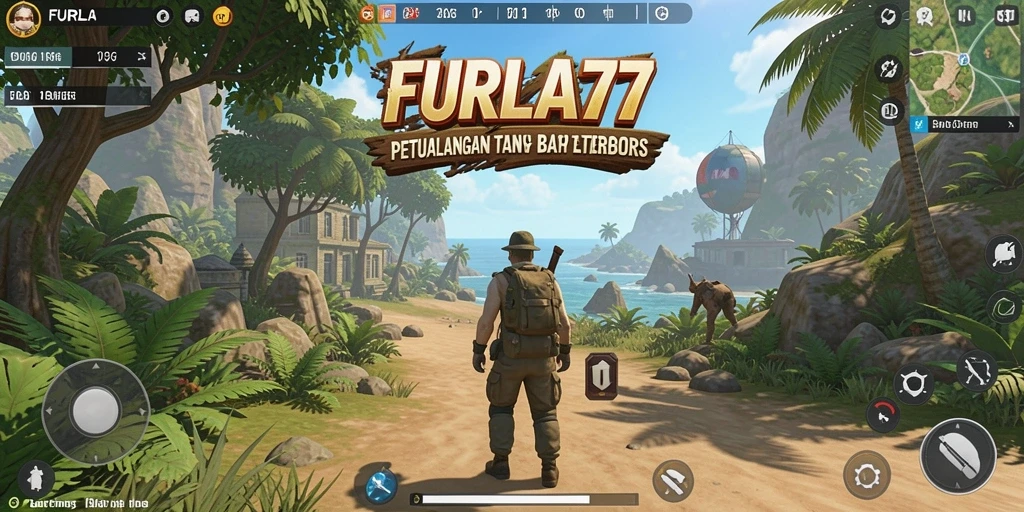 Screenshot menampilkan gameplay seru di dunia terbuka FURLA77.