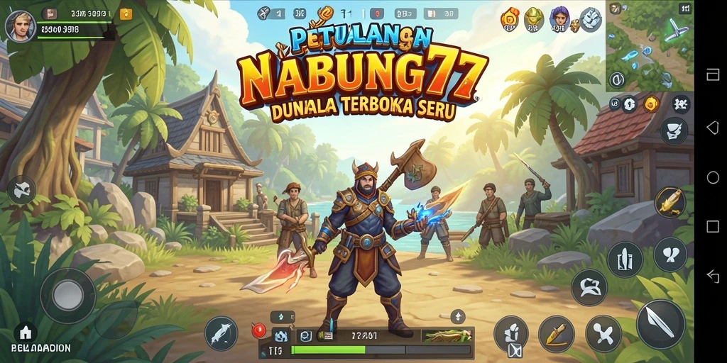 Tampilan gameplay menarik dari keseruan eksplorasi Open World.