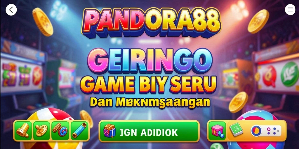 Tampilan gameplay seru dan interaktif PANDORA88 Bingo.