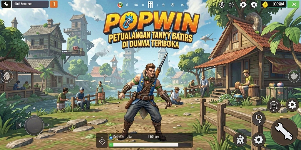 Menampilkan gameplay seru dalam dunia terbuka yang luas.