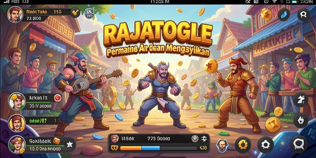 Tampilan menarik dari gameplay RAJATOGEL yang penuh warna.
