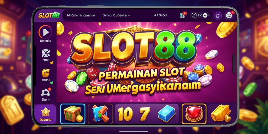 Tampilan gameplay SLOT88 yang menarik dan menyenangkan.
