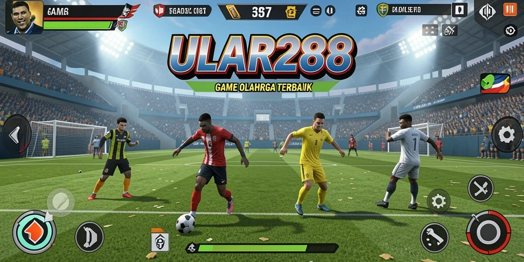 Tangkapan layar utama ULAR288 menunjukkan gameplay seru dalam berbagai olahraga.